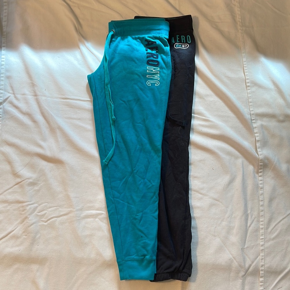Aeropostale Sweatpants Size: Juniors Large